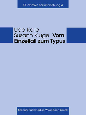 cover image of Vom Einzelfall zum Typus
